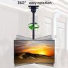 Tilt Swivel TV Ceiling Mount, Fits Most 32-60 Inches TV Bracket, with Loading 110 Lbs, Max VESA 600x400mm TV Mount view 4