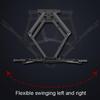 32-65 inch Universal LCD TV Base, Universal Tripod Bracket, Hole-Free Hanging Shelf, TV Vertical Bracket, Triangle Structure Integrated molding TV Mount view 4