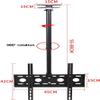 Ceiling TV Bracket, Adjustable Swivel Ceiling Mount for Most 26-60 Inch TVs, Max VESA 400x400mm Loaded Up to 32kg/70lbs TV Mount view 2