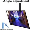 Ceiling TV Bracket, Adjustable Swivel Ceiling Mount for Most 26-60 Inch TVs, Max VESA 400x400mm Loaded Up to 32kg/70lbs TV Mount view 4