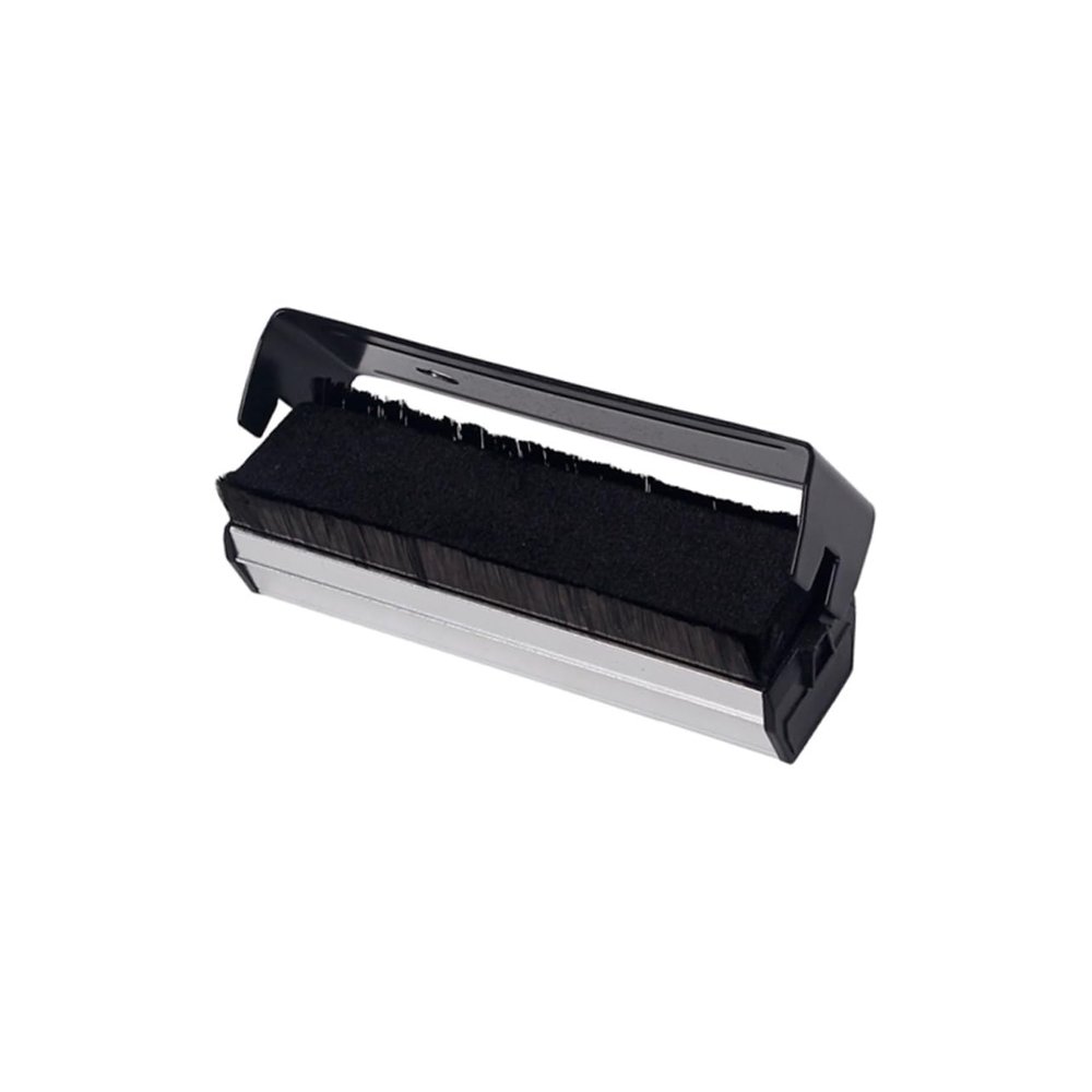 DirectNine Basics Brush Villi Brush for Vinyl Records Phonograph Cleaning Tool Safe for Records Dust and Hanging Included
