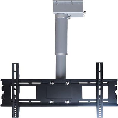 DrabEx TV Wall Mount Motorized Adjustable Ceiling TV Mount, 360 Swivel and Tilt Ceiling TV Bracket, Up to 88 Lbs, VESA 400x400mm TV Mount (400mm)