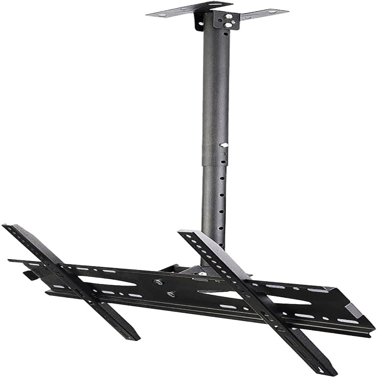 Full Motion 360 Rotation Tilt Swivel Ceiling TV Mount, Fits Most 40-65inch LED Screen Display, Max VESA 600x400mm TV Mount (23m)