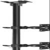 DrabEx Ceiling TV Mount, Metal Expansion Screw Fixing Rotation Tilting Ceiling TV Bracket, Fits 12-27 Inch Flat Panel TV, Up to VESA 100x100mm TV Mount (Dual Screen) view 1