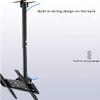 Adjustable Ceiling TV Mount, Fits Most 26-65" LCD Monitor Flat, Adjustable Height, 360 Rotation, Easy to Assemble TV Mount (2m) view 3
