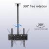 Adjustable Ceiling TV Mount, Fits Most 26-65" LCD Monitor Flat, Adjustable Height, 360 Rotation, Easy to Assemble TV Mount (2m) view 4