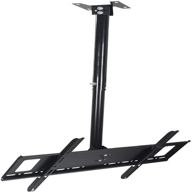 Ceiling TV Mount, Adjustable Height Telescoping Tilt and Swivel TV Bracket, TV Pole Holds Up to 82lbs/37.5kg, Max VESA 600x400mm TV Mount