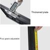Ceiling TV Mount, Adjustable Height Telescoping Tilt and Swivel TV Bracket, TV Pole Holds Up to 82lbs/37.5kg, Max VESA 600x400mm TV Mount view 4