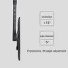 Ceiling TV Mount, for 32 to 58" TV Swivel and Tilting TV Bracket, Fit Most LCD Flat Screen and Curved TVs, Up to VESA 400x400mm TV Mount view 4