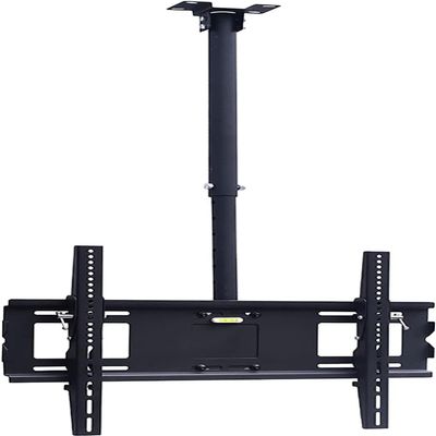 Tilt Swivel LCD Ceiling TV Mount, Fits Most 32-65 Inch LCD Flat Screen and Curved TVs, Max Loading Up to 50kg/110 Lbs, Max VESA 600x400 Mm TV Mount (4.5m)