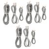 HOMSFOU 9pcs Telephone Extension Cords Flat Phone Wires and Lengths and Practical for Landline Phones Modems view 1