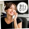 HOMSFOU 9pcs Telephone Extension Cords Flat Phone Wires and Lengths and Practical for Landline Phones Modems view 2
