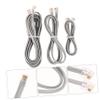 HOMSFOU 9pcs Telephone Extension Cords Flat Phone Wires and Lengths and Practical for Landline Phones Modems view 4