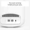 Amazon eero Pro 7 with 1 month free eero Plus (auto-renews) - Supports internet plans up to 5 Gbps, Coverage up to 6,000 sq. ft., Connect 600+ devices, 3-pack view 2