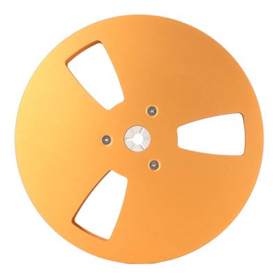 7 Inch 1/4 Empty Takeup Reel Aluminum Alloy 3 Hole Lightweight for Industrial and Home Use
