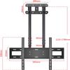 Double Sided Ceiling TV Mount Bracket, Telescoping Adjustable Height Pole, TV Wall Mount Bracket Fits 40-70 Inch Flat Screen TVs TV Mount view 2