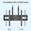 Double Sided Ceiling TV Mount Bracket, Telescoping Adjustable Height Pole, TV Wall Mount Bracket Fits 40-70 Inch Flat Screen TVs TV Mount view 3