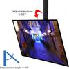 Ceiling TV Mount, Hanging Full Motion TV Bracket Fits Most 32-72 Inch Flat Screen TVs, with Loading 77lbs/35kg, Max VESA 600x400mm TV Mount view 4