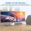 innov8 HDMI to Displayport with USB 2.0 Audio Video Cable 4K/60Hz, Black view 2