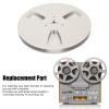 Zerone 7 Inch Empty Reel, Aluminum Alloy, Universal 3 Holes, Silver view 2