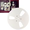 Zerone 7 Inch Empty Reel, Aluminum Alloy, Universal 3 Holes, Silver view 4
