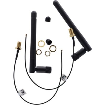 Deal4GO M.2 IPX4 WiFi Antenna WLAN Cable 17RDC K81HV w/ 2dBi Antenna Replacement for Dell Optiplex 3080 3090 5080 5090 7080 7090 (SFF), Gold