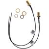 Deal4GO M.2 IPX4 WiFi Antenna WLAN Cable 17RDC K81HV w/ 2dBi Antenna Replacement for Dell Optiplex 3080 3090 5080 5090 7080 7090 (SFF), Gold view 3