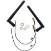 Deal4GO M.2 IPX4 WiFi Antenna WLAN Cable 17RDC K81HV w/ 2dBi Antenna Replacement for Dell Optiplex 3080 3090 5080 5090 7080 7090 (SFF), Gold view 4