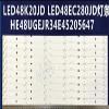 10PCS 6LED Strip LED48EC280JD LED48K20JD for HE48UGEJR34E45205647 view 2