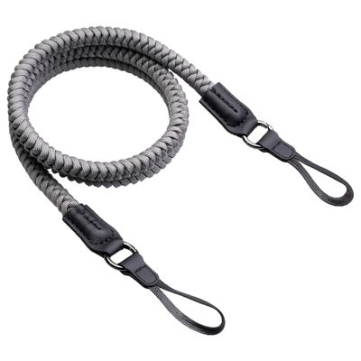 VKO Camera Strap,Quick Release Camera Shoulder Strap,Paracord Woven Portable Camera Neck Strap, for SLR DSLR Digital Mirrorless Camera(Grey)
