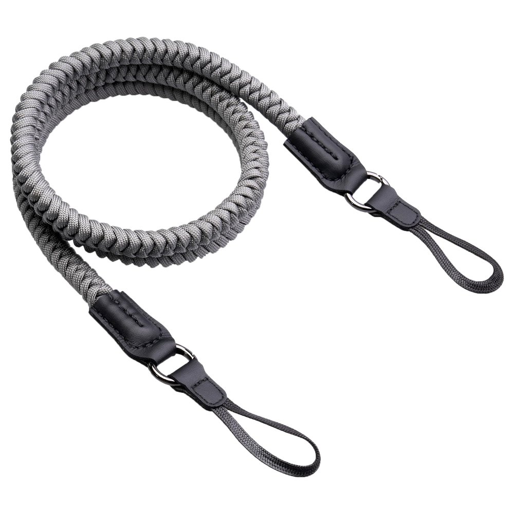VKO Camera Strap,Quick Release Camera Shoulder Strap,Paracord Woven Portable Camera Neck Strap, for SLR DSLR Digital Mirrorless Camera(Grey)