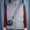VKO Camera Strap,Quick Release Camera Shoulder Strap,Paracord Woven Portable Camera Neck Strap, for SLR DSLR Digital Mirrorless Camera(Grey) view 4