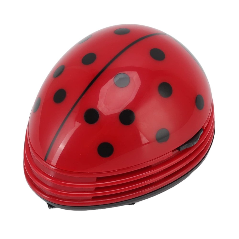 Desktop Vacuum Cleaner, Cartoon Mini Table Dust Sweeper for Cleaning Hairs Crumbs Computer Keyboard Piano Home School Office