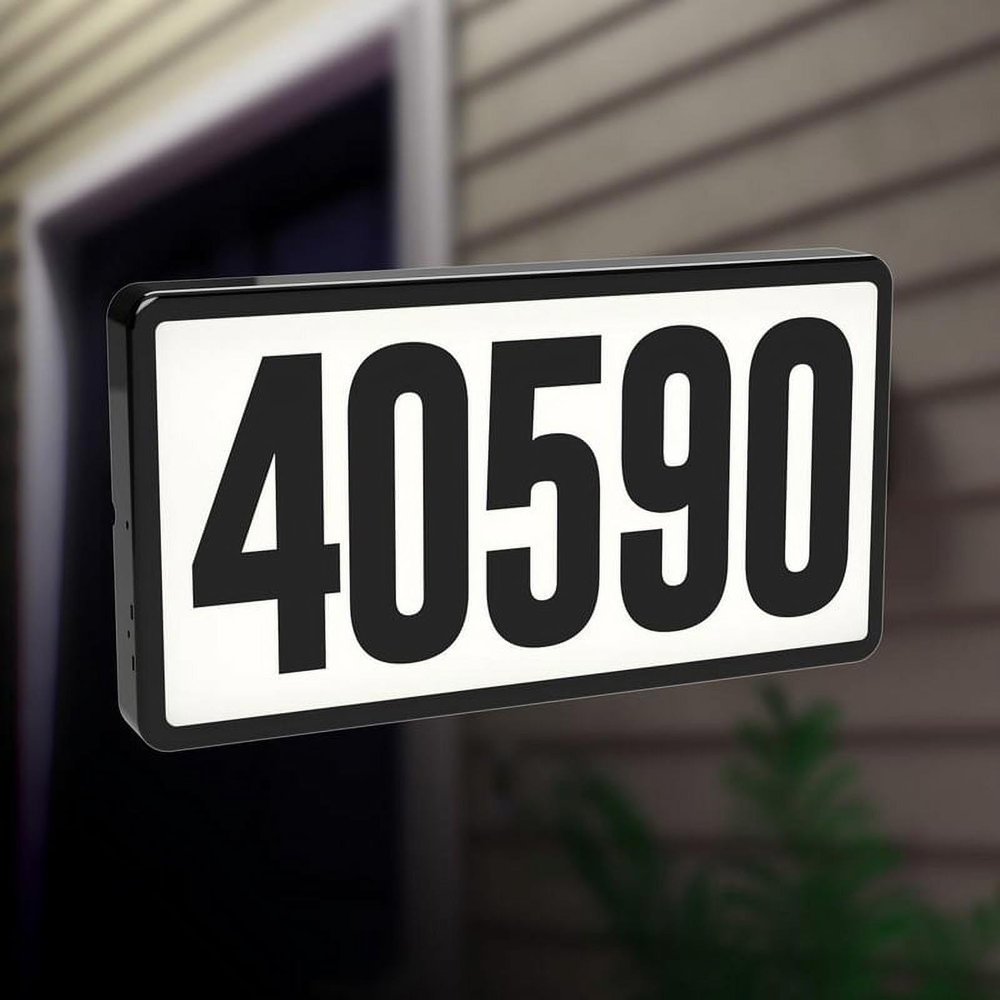 212 Main Dusk to Dawn Hardwired LED White Address Light