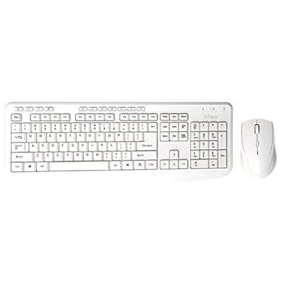 212 Main Bornd Wireless Keyboard & Mouse Combo White