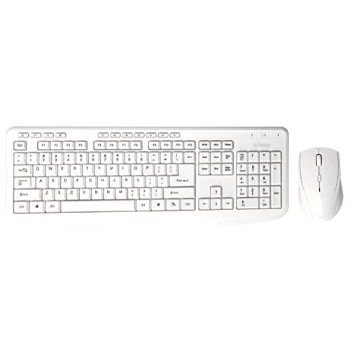 212 Main Bornd Wireless Keyboard & Mouse Combo White