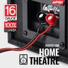 16 Gauge Pure Copper Speaker Wire (OFC) by Install Link, 30 Feet, for Car or Home Theater view 2
