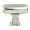 1.562 in. Subtle Surge Knob with Long Brushed Nickel view 1