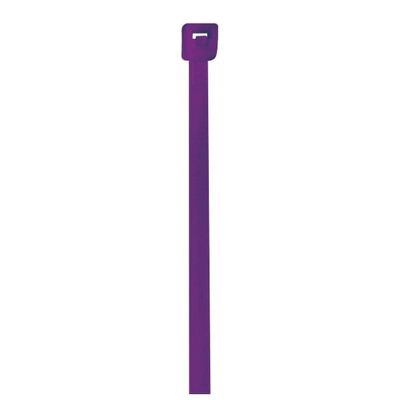 4 in. No.of 18 Purple Cable Ties