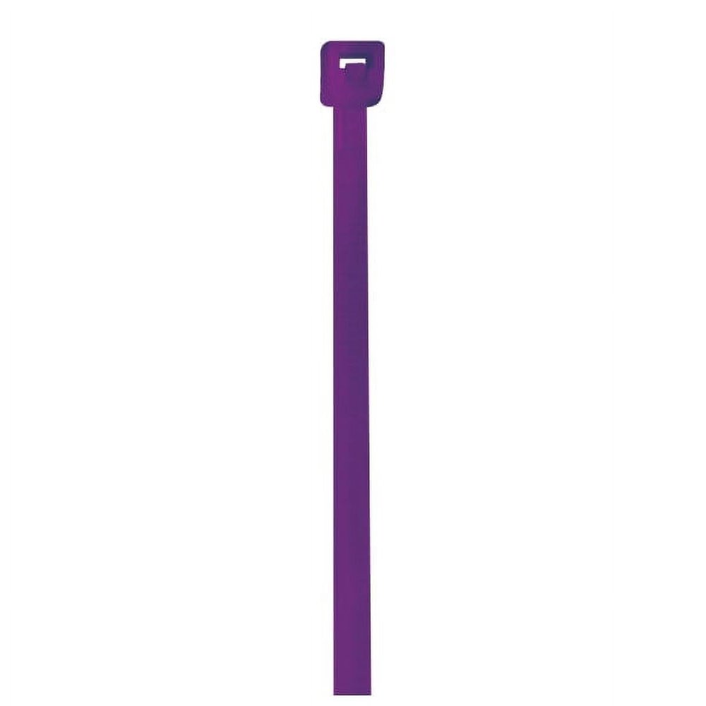 4 in. No.of 18 Purple Cable Ties