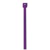 4 in. No.of 18 Purple Cable Ties view 1