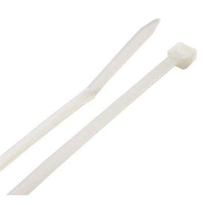 11 in. Cable Tie, White - Pack of 12