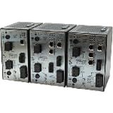10-100-1000Base-T RJ-45 to 100-1000Base-X Open SFP Slot Stand-Alone Gigabit Ethernet PoE Plus Media Converter