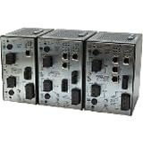 10-100-1000Base-T RJ-45 to 100-1000Base-X Open SFP Slot Stand-Alone Gigabit Ethernet PoE Plus Media Converter