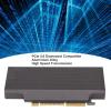 Zunate M.2 NVMe PCIe Adapter Card - Dual M.2 SSD Support for 2230/2242/2260/2280 Drives, Universal Compatibility for Multiple System Applications view 2