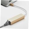 OSALADI 5pcs USB Ethernet Adapter External Network Card Gigabit Ethernet Connector Fast Speed Compatible Cell Phones Laptops view 2