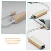 OSALADI 5pcs USB Ethernet Adapter External Network Card Gigabit Ethernet Connector Fast Speed Compatible Cell Phones Laptops view 4