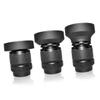 OSALADI 2pcs Rubber Camera Lens Hood with Flower Design and Cleaning Cloth Prevents Glare Reduces Lens Flare Compatible with Lenses view 4