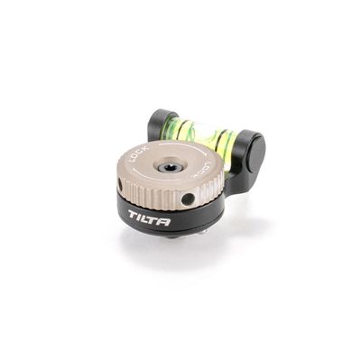 Tilta Rotatable Bubble Level - Black | Effortless Tool Free Installation | Lightweight Weighs Only 5g/ 17.5g | Rotate in 90 Increments | TA-RBL-B (Rotatable Bubble Level)