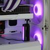Graphics Card GPU Support Bracket, Adjustable Height, Magnetic Design, Aluminium Alloy, with 5V 3pin ARGB LED Light, Prevent Universal VGA Graphics Card Sag view 2